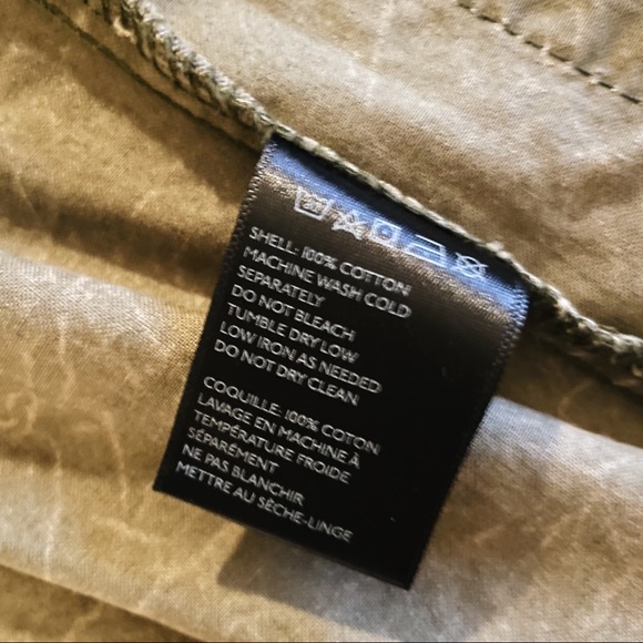 Two-Tone Army Shacket - Picture 11 of 12